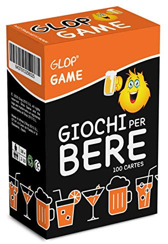 Glop Game - Giochi da Tavolo Adulti - Giochi Alcolici per Feste - Giochi di Carte Adulti - Giochi per Bere - Addio al Nubilato - Addio al Celibato - Dinking Game - Idee Regalo