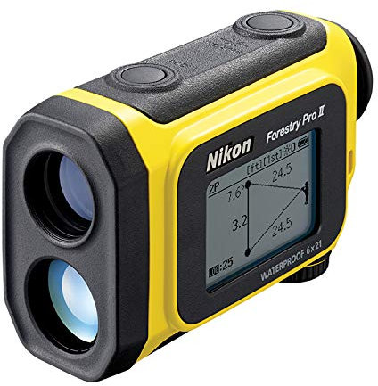 Nikon Forestry Pro II Rangefinder | Highly accurate weatherproof multi-function rangefinder/hypsometer for forestry, utility and construction