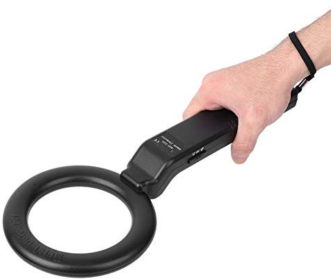 Walfront Metalldetektor MD300 tragbarer Metall Handdetektor, Metallpointer für Sicherheitsprüfung Prüfstation