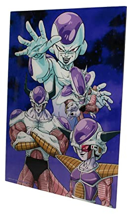 Dragon Ball - Impression en Verre - Frieza Forms - 30X40 cm