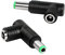 RIIEYOCA Hohlstecker Adapter,90-Grad-DC-Adapter 6,3mm x 3,0mm Stecker zu 5,5mm x 2,5mm Buchse,für die Umwandlung von Laptop-Stromanschlüssen(2 Stück)