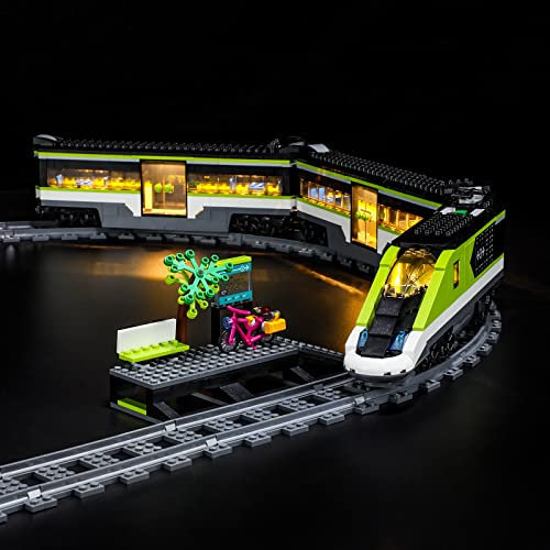 LIGHTAILING Licht-Set Für Lego 60337 Personen-Schnellzug - Led-Beleuchtungsset Kompatibel Mit Lego Bausteinen Modell - Modell Set Nicht Enthalten