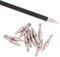 Lamehfyo 6pcs Bogenschießen Pfeilspitze Pfeilzielfeld Punkte 70-125 Grain Einschraubpfeilspitzen Zielübungspfeilspitze für Compoundbogen Recurvebogen (80 Grain)