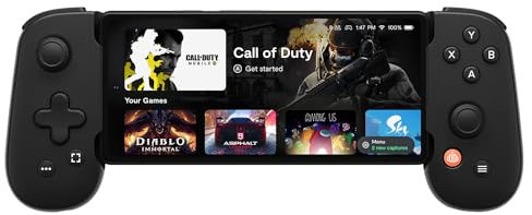 BACKBONE One Mobile Gaming Controller for Android and iPhone 15 Series (USB-C) - Turn Your Phone into a Gaming Console - Play Xbox, PlayStation, Call of Duty, Roblox, Minecraft, Genshin Impact & More