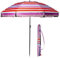 Isotoner Parasol de plage ultra résistant, structure anti vent, léger et anti uv upf50+