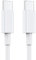 Tec-Digi USB C to USB C Charging Cable 1M, 60WType C fast Charging Cable for MacBook Air/Pro, iPad Mini 6/Pro 2022/Air 5, Samsung Galaxy S21/S21+/S20+ Ultra Note 20, Pixel 4/3 XL fast charging White