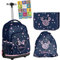 Goldkids Minnie Mouse Disney Trolley Rucksack Ranzen Federmappe Federtasche Turnbeutel Aufgabenheft für die Grundschule 4Teile Set. Geeignet ab der ersten Klasse der Grundschule.