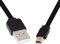 CY Cable de datos plano y delgado USB 2.0 tipo A macho a mini USB macho de 5 pines para teléfono FPV 13 cm