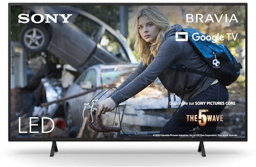 Sony TV Bravia KD-50X75WL : TV 4K Ultra HD LED | HDR | Google TV | Pack ECO | BRAVIA Core - Design Signature Sony [Classe énergétique F]