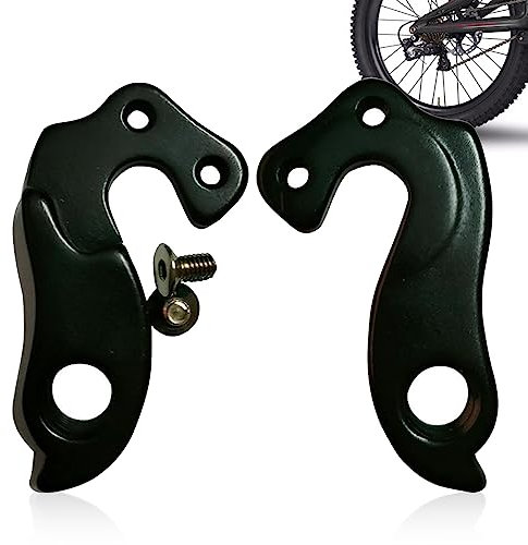 EVURU Mech Schaltauge für Ghost #EZ1954 - Aluminiumbügel Schaltauge Rennrad (Schwarz)