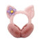 YILPA Cache-oreilles chauds adaptés aux cache-oreilles d'hiver enfants étudiants cache-oreilles moelleux garçons filles cache-oreilles chauds hiver (rose)