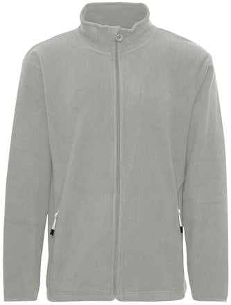 NORTH BEND NBCocas Fleecejacke atmungsaktiv sportliche und wärmende Jacke mit Stehkragen, Größe:S, Farbe:Drizzle (1139)