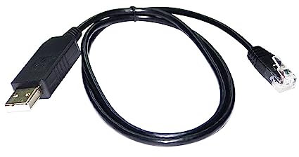 BUIEX FTDI FT232RL CHIP USB UART TTL 3V3 ZU RJ11 RJ12 Adapter PC-STEUERKABEL Fit for AZ-GTI Montage AN EQMOD-Kabel (Size : 1.8m)