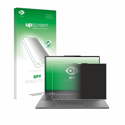 upscreen Anti-Spy Blickschutzfolie für Lenovo Yoga 7 2-in-1 Gen 9 14 Made in Germany, Privacy Displayschutz-Folie [Blaulichtfilter]
