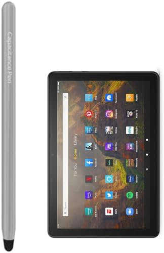 YJSK AMZ Fire Tablet Pen for AMZ Fire Max 11 Pen, Fire HD 8 Pen, Fire HD 10 Pen Tablets Touch Screen Pen (Gray)