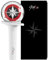 Stray Kids Offizielle fluoreszierende Stab Ver 2 Kpop Produkt-Konzertgrußkarten