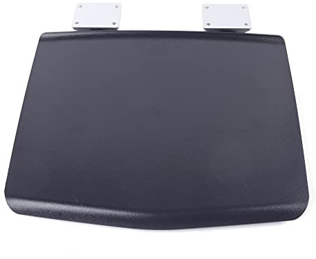 Black Shower Chair Folding Shower Seat Overhanging Wall Mounted Folding Chair Thicker Non-Slip Seat Plate Home Sauna Bathroom 150kg Bearing Weight