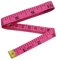 NAVZA® Dual-Sided Durable Measuring Tape for Body and Waist Measurements 150 Centimeters 60 Inches White Tailor Clothes Fabric Sewing Accessories Tape Measure Rulers (Pink/Black)