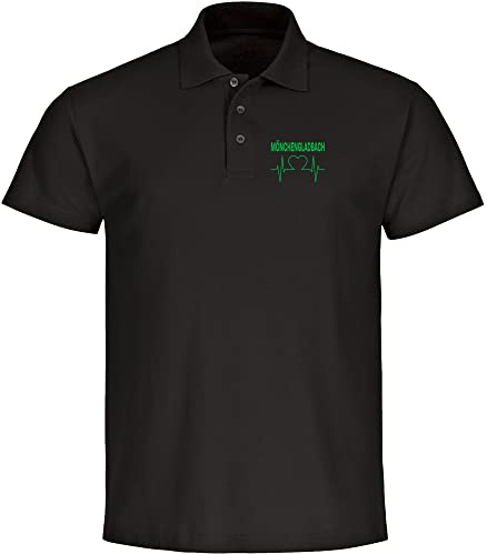 multifanshop Poloshirt - Mönchengladbach - Herzschlag