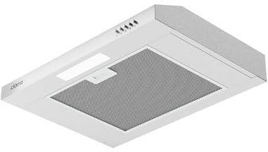 CIARRA CAS6903B Campana Extractora 60 cm Extractor Cocina 220m³/h 75W 3 Velocidades Cocina extractora integrada with Filtros de Aluminio