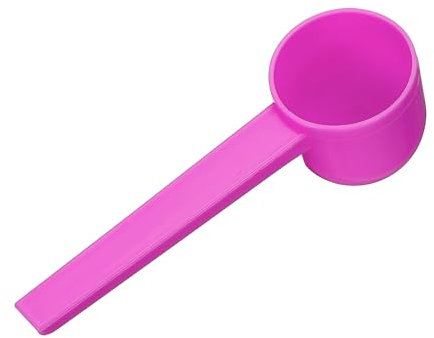 sourcing map Measuring Spoons, Plastic Coffee Scoops Teaspoon for Coffee Bean Spices Sugar Salt Powder Purple