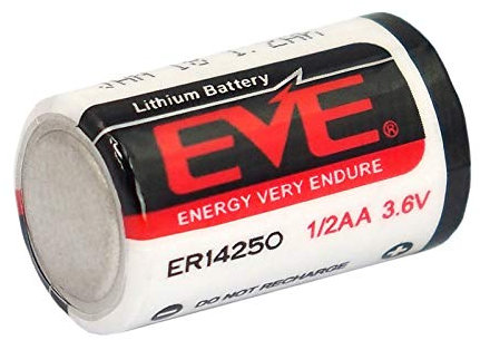 20 Stück Batterien EVE LS14250 1/2 AA 3,6 V