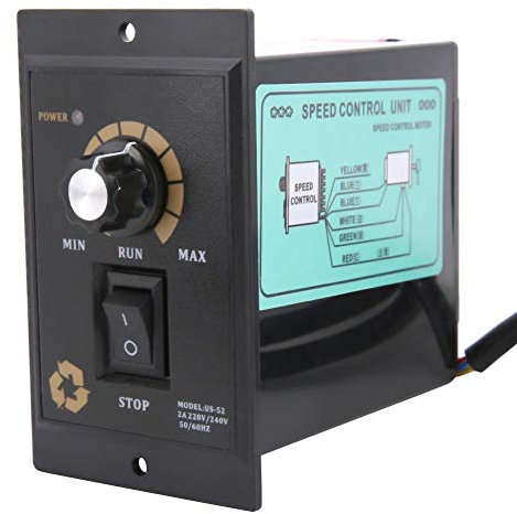 AC Motor Drehzahlregler 400W Einphasen AC Drehzahlregelung Elektromotor Motorregler 220V Motor Speed Controller