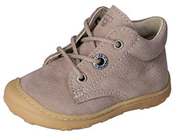 RICOSTA Unisex - Kinder Lauflern Schuhe Cory von Pepino, Weite: Weit (WMS), Kids Kleinkinder Kinder-Schuhe Spielen,kies,18 EU / 2 Child UK