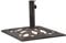 vidaXL Base Sombrilla Parasol Quitasol Casa Terraza Jardín Exterior Decoración Mobiliario Mueble Balcón Solarium Hierro Fundido Verde 12 kg 49 cm