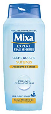 Mixa Expert Peau Sensible Crème Douche Surgras Au Beurre De Karité 1 Unité
