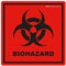 Ignixia Biohazard-Aufkleber, 14 x 14 cm, UV-beschichtetes Etikett, Warnschild für Labor, Krankenhäuser und Industrie, universelles Biogefährdungssymbol von Ignixia, 10 Stück