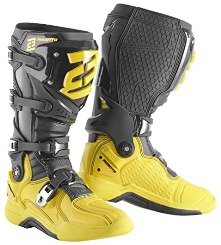 Bogotto MX-7 G Motocross Stiefel, gelb/schwarz, 43
