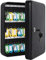 Lovndi Schlüsselkasten, Schlüsselkasten mit 48 Haken für Schlüssel Organizer, Security Key Lock Box Wandhalterung, Schwarz