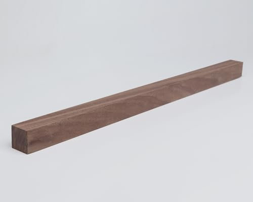 Holzleiste - Nussbaum gehobelt - 20 x 20 x 350-1000mm (20 x 20 x 550mm)