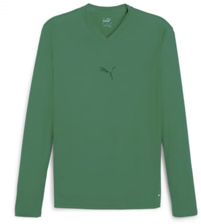 PUMA teamGOAL Baselayer Tee LS, Performance Men's, Sport Verde-Power Verde, XXL