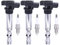 Zündspule Zündkerze Zündmodul Zündanlage Stabzündspule Zündspulen Zündkerzen Zündspulenmodul für Ibiza 6L 2007 2008 Fabia 6Y 2001-2007 Fabia 2 2006-2014 Polo 9N 2002-2009 Fox 1.2 2005-2011