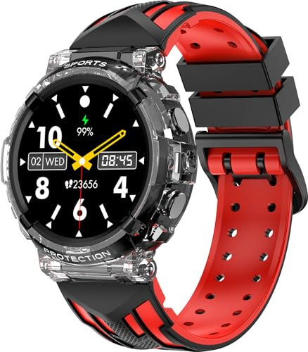 Smartwatch Kinder Telefon Uhr für Mädchen Jungen Fitness Tracker mit Blutdruck Herzfrequenzmesser Schlafmonitor 123 Sportmodi Wecker Smar Watch Schrittzähler Armbanduhr Kinder Musik Taschenlampe