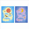 XMZZMX Metall-Stanzformen mit Sonne, Mond, Wolken, Hintergrund für Kartenherstellung, Papierpräge-Stanzschablonen-Set, Vorlagen, Aufbewahrungstaschen, Zubehör, Fotorahmen, Album, DIY, Scrapbooking,