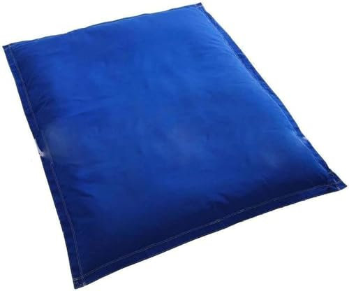 FDSGEEE Wasserdichter großer schwimmender Sitzsack für den Außenbereich, wasserdicht, Lounge/Stuhl/Sofa, ohne Füllung, 180 cm x 140 cm (Farbe: Blau)