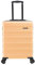Cabin Max Anode 55x40x20 cm Hand Luggage Suitcase - Lightweight, Hard Shell, Suitcase Hand Luggage Trolley with 4 Wheels, 3-Digit Lock (Peach)