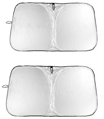 Parasol parabrisas interno coche Para Peugeot Para 308 Para Sw Para T9 Para Ii Para Mk2 Parasol Para Parabrisas Coche Viseras Protector Ventana Delantera Sombrilla Parasol Cristal Delantero(80X145cm.)