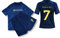 VEGAS FC Maillot pour Enfants, Maillots de Football Unisexes vêtements de Sport, Maillots d'entraînement et Shorts pour garçons (FR/ES, Alpha/Lettres, 5 Ans, Navy Blue)