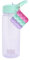Polar Gear Popit Kinder-Wasserflasche mit Strohhalm, 500 ml, Popit-Geschenke, Kinder-Trinkflasche, Schulbedarf, Popit-Flasche mit sensorischem Schlüsselanhänger