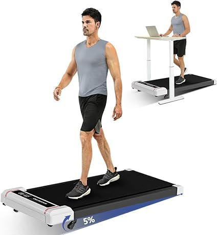 Clover Fitness WalkPad Pro Incline - kompaktes, leises Laufpad, Sportgerät für Zuhause