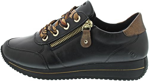 Remonte Damen Sneaker D0H11, Frauen Schnürschuhe,lose Einlage