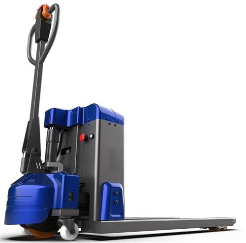 Carrelli elevatori per pallet Transpallet elettrico alimentato a batteria al litio Transpallet classico con capacità di 4.400 libbre, maniglia multifunzione, utilizzato for movimentazione, stoccaggio