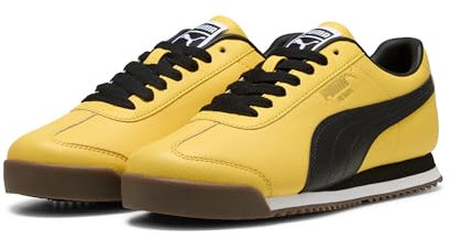 PUMA Erwachsene Roma 24 Sneakers 38.5 Sunny Yellow Black