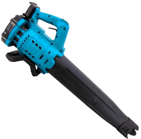 HUIOP Barredora de hojas cepilladas recargable, recolector de polvo, soplador de aire eléctrico inalámbrico de alta potencia, soplador de polvo portátil multifuncional, accesorio de limpieza de jardín
