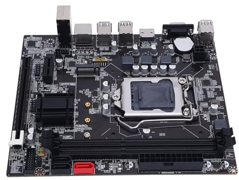 Bewinner B75 LGA 1155 Motherboard für Core I3 I5 I7 E3 V2 Celeron Pentium mit M.2 NVMe NGFF ATA3.0 PCIE DDR3 16 GB Unterstützung 1080p HD -Videoausgabe