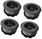 Yurefax Line String Trimmer Spool, for Bosch, F016800570 Replacement Trimmer Spool Garden Grass Trimmer Line 1.6mm 6m, for Bosch, GrassCut Grass Trimmer (3 Spool+1 Line) Strimmer Spool Replacement(BLA
